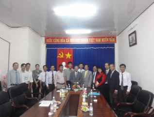 Vietnam Baptist Church delegation pays working visit to Ca Mau provincial Religious Committee